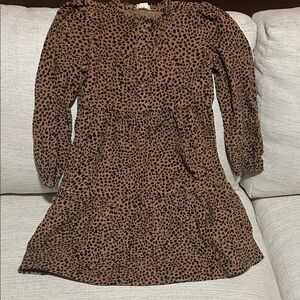 J. Crew Kids Dress in Leopard Print